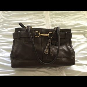 Coach Brown leather handbag